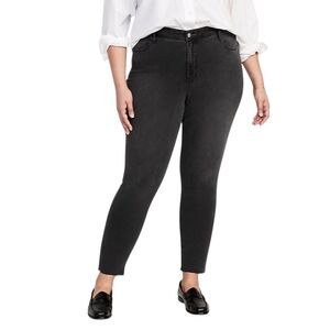 Old Navy | High Rise Rockstar Super Skinny Jeans Secret Smooth Pockets Black